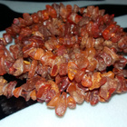 144cm- Meripihka kaulakoru Amber Itämeren meripihka vintage - pikkukuva 1