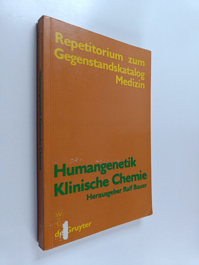 Ralf Bauer : Humangenetik und Klinische Chemie