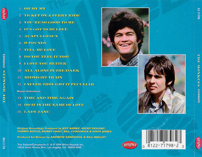 MONKEES - CHANGES