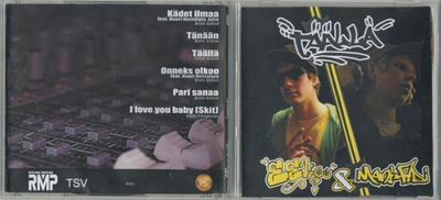 EEKOO & MANI-ADI: "Täällä" – kuuden biisin CD-EP 2010? cd-r