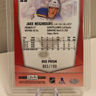 2024-25 O-Pee-Chee Platinum Jake Neighbours Red Prism /199 - pikkukuva 2