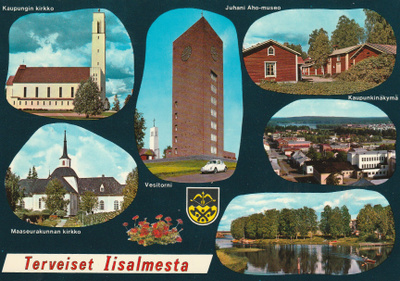 KIRKKOKORTTI - IISALMEN UUSI JA VANHA KIRKKO - 5
