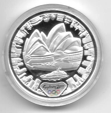 Australia 5 dollaria Sidney 2000