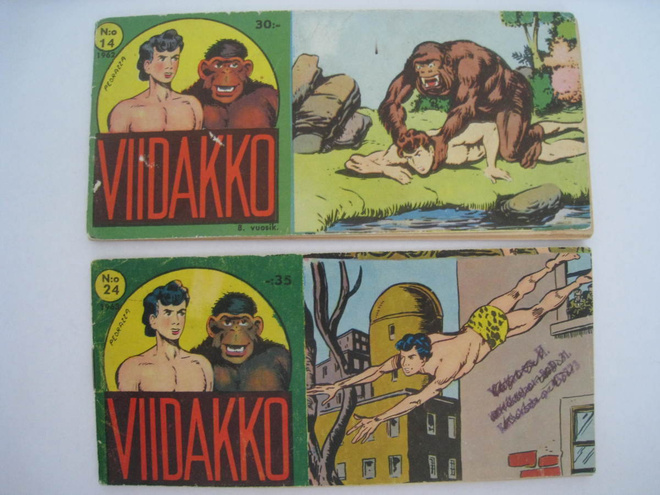 Viidakko-lehti 14/1962 ja 24/1963