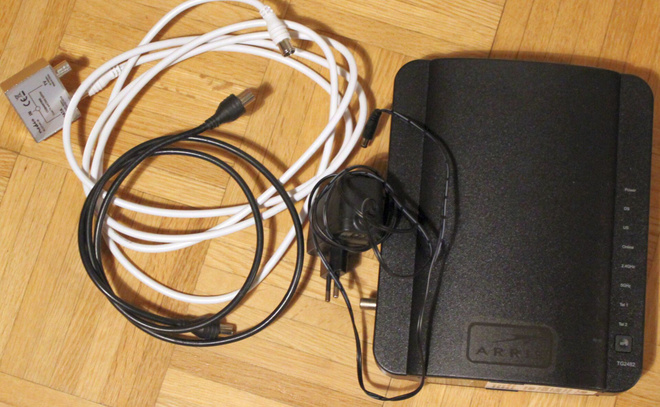 Kaapelimodeemi Arris tg2482
