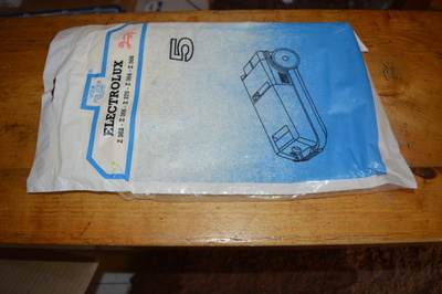3kpl Electrolux Z362 pölypussia