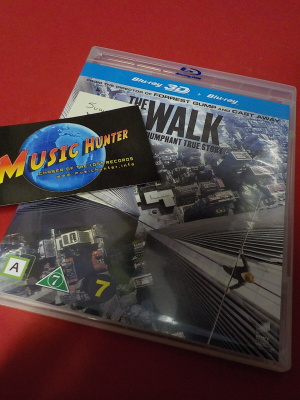 THE WALK BLU-RAY 3D + BLU-RAY