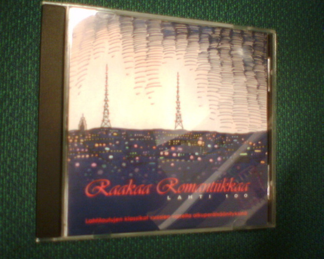 CD : RAAKAA ROMANTIIKKAA -LAHTI 100 ( Sis.postikulut )