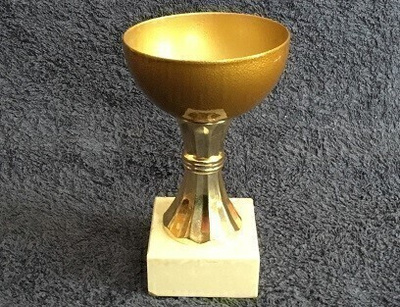 14 cm korkea palkinto pokaali
