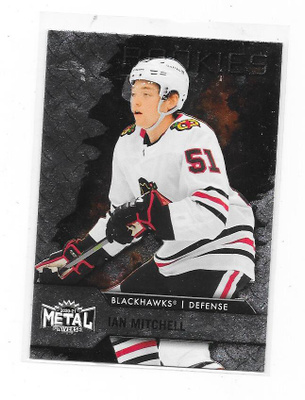 2020-21 Metal Universe Rookies #139 Ian Mitchell Chicago RC