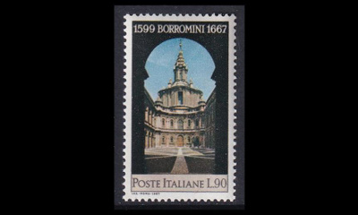 Italia 1240 ** Francesco Borromini (1967)