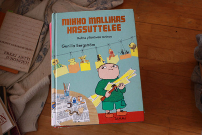 Gunilla Bergström Mikko Mallikas hassuttelee