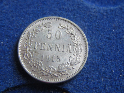 50 penniä 1915