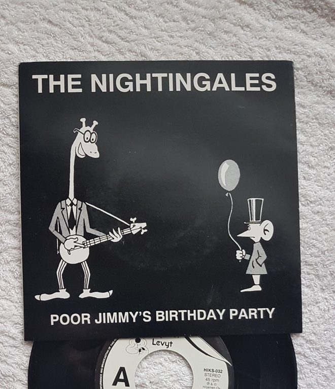 The Nightingales  – Poor Jimmy's Birthday Party 7" single