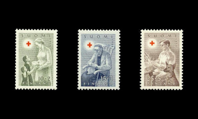422-4 ** Punainen risti (1954)