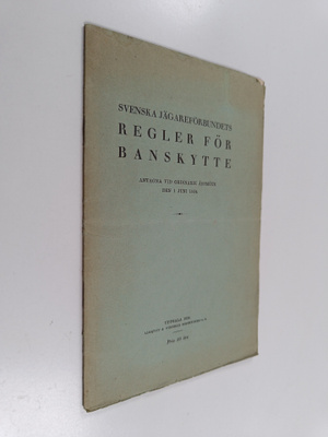 Svenska jägareförbundets regler för banskytte