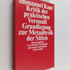 Immanuel Kant : Kritik der praktischen vernunft grundlegu... - pikkukuva 1