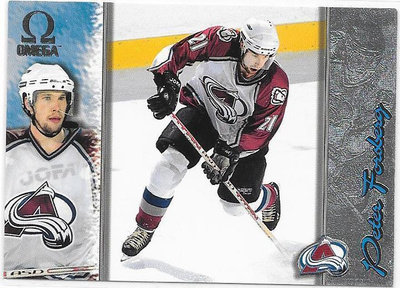 1997-98 Pacific Omega #56 Peter Forsberg Colorado Avalanche