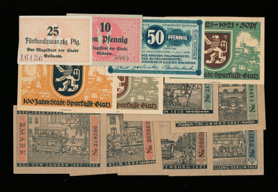 Saksa Notgeld 12 kpl, erä 41
