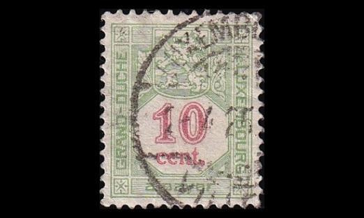 Luxemburg P-11A o Porto 10 C (12½) (1922)