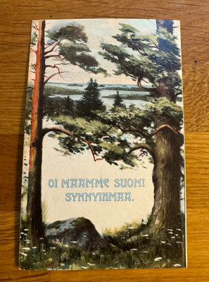 Vanha hieno postikortti