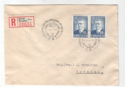 FDC 1950 Paasikivi