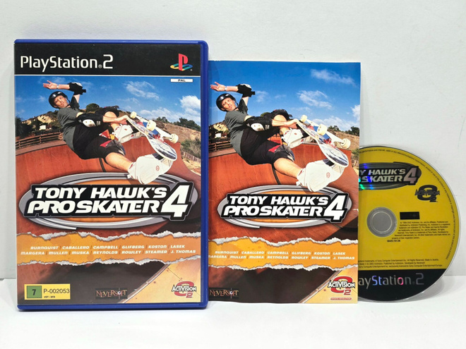 PS2 - Tony Hawk's Pro Skater 4