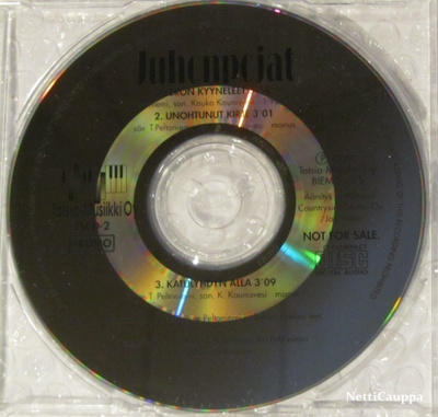 Juhonpojat • Eron kyyneleet PROMO CD-Single