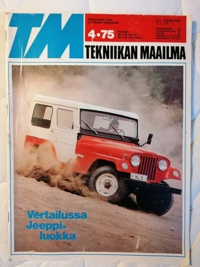 Maasturit Tekniikan Maailma 4/1975