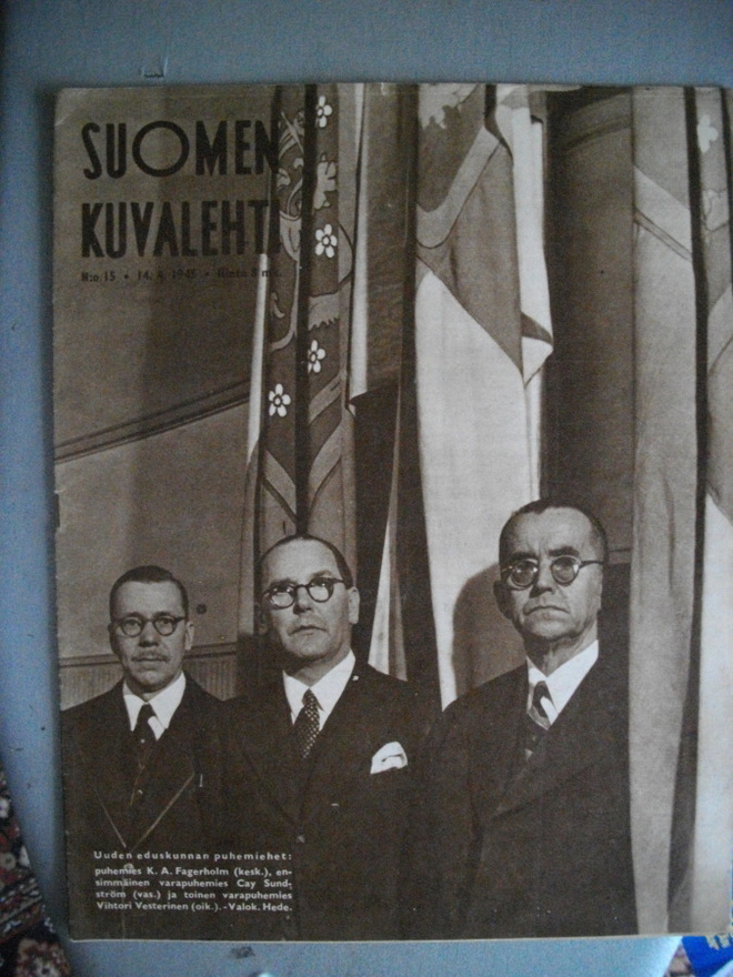 Suomen Kuvalehti Nro 15/1945 (29.12)