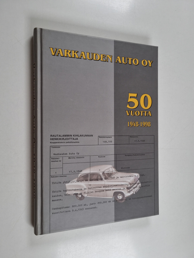 Olavi Hovi : Varkauden Auto Oy 1948-1998 : autokauppaa ko...