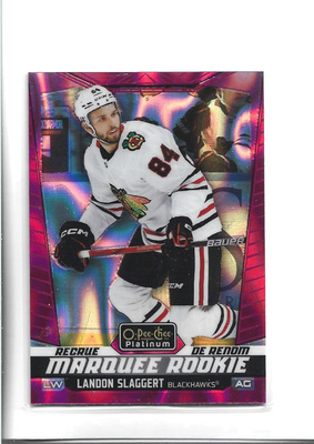 LANDON SLAGGERT - MARQUEE ROOKIE - PINK MAGMA # 225