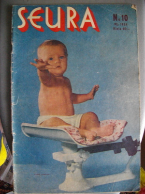 Seura lehti Nro 10/1954 (27.6)