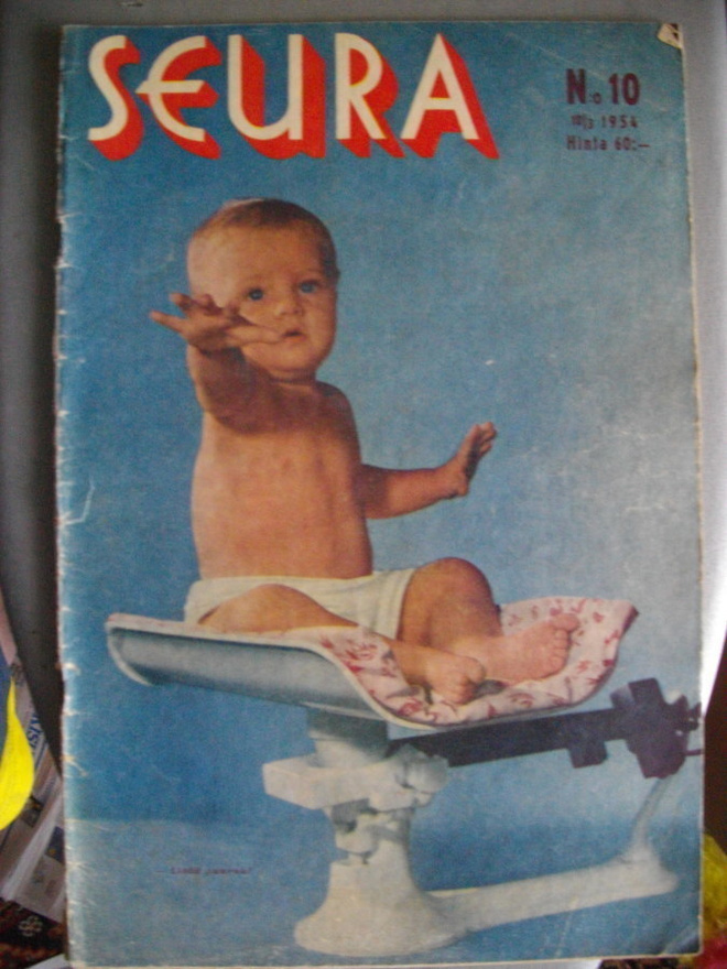 Seura lehti Nro 10/1954 (27.6)