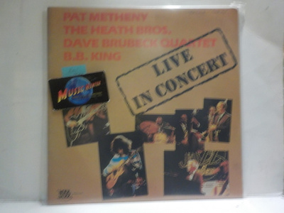 V/A - LIVE IN CONCERT EX+/EX+ LP