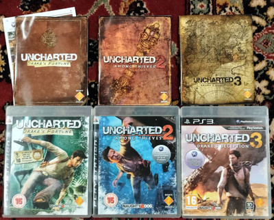 Uncharted 1-3 PS3