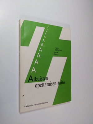 Tapio Vaherva : Aikuisten opettamisen taito