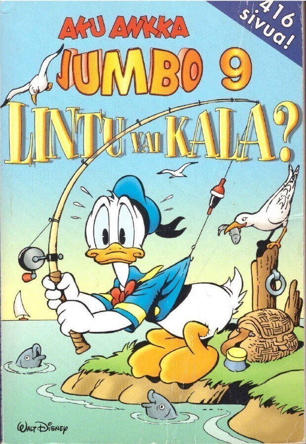Aku Ankka Jumbo #9 - Lintu vai kala? (30 tarinaa)