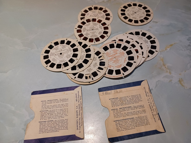 View-master kiekko tai paperikuori