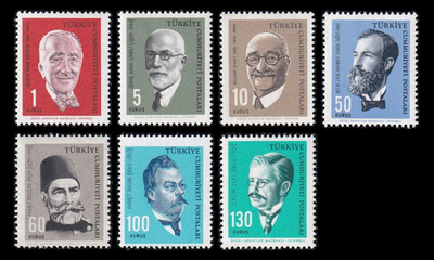Turkki 1903-9 ** Merkkihenkilöitä (1964)
