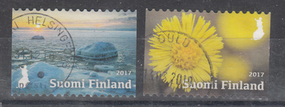 2017 Neljä vuodenaikaa: talvi ja kevät pyöröleimattuna