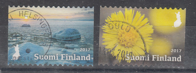 2017 Neljä vuodenaikaa: talvi ja kevät pyöröleimattuna