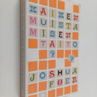 Joshua Foer : Kaiken muistamisen taito - pikkukuva 1
