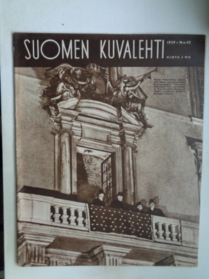 Suomen Kuvalehti Nro 43/1939 (1.9)