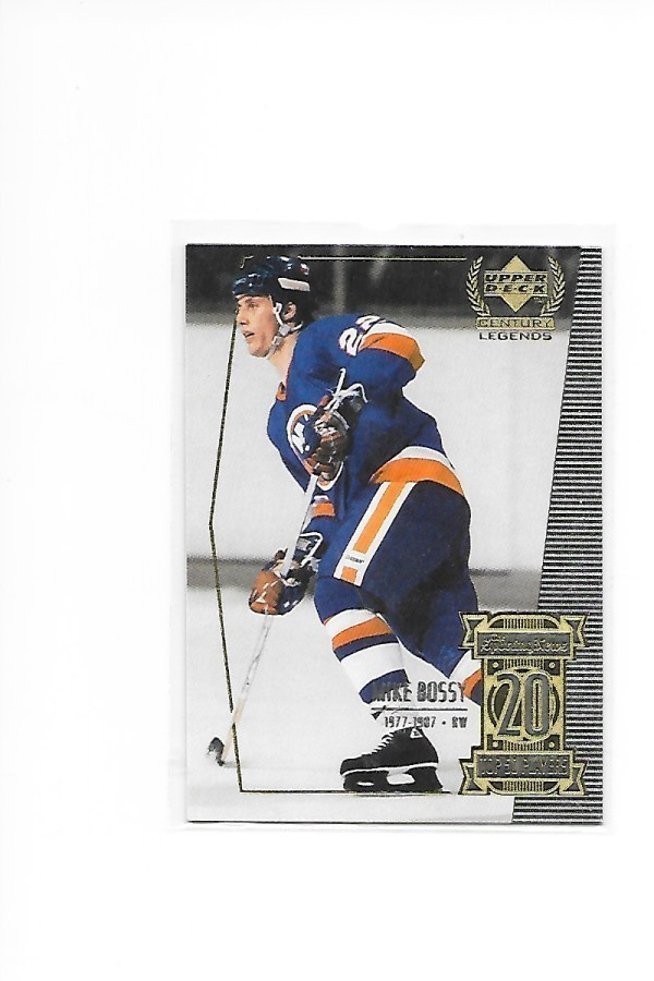 1999-00 Upper DEck Century Legends #20 Mike Bossy NYI