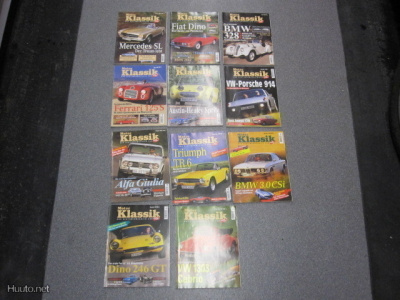 Motor Klassik lehtiä vuodelta 1996, 11 numeroa