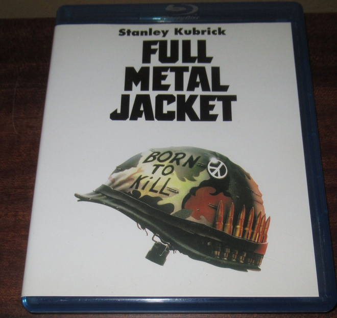 Full metal Jacket dvd sota ja western v.1987 Blu-ray Disk.