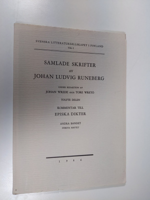 Samlade skrifter av Johan Ludvig Runeberg XII : II : 1 (A...