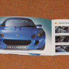 2001 Lotus Elise esite - KUIN UUSI - 22 sivua - pikkukuva 3