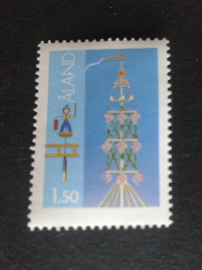 Åland 1985 juhannussalko**